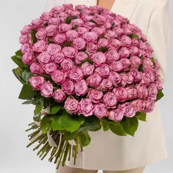 101 Сиреневая Роза (60 см.)