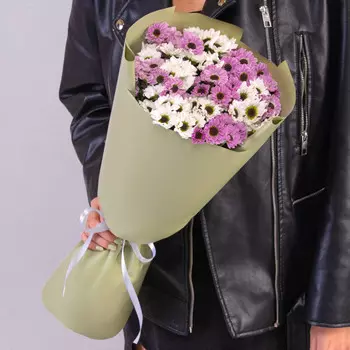 11 Белых и Розовых Сантини Инь-Янь