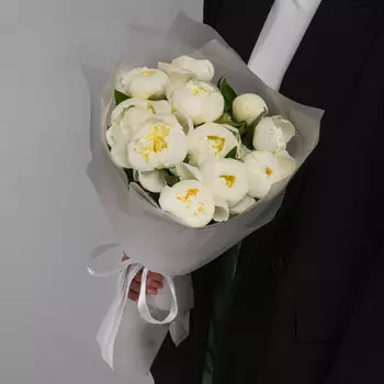 11 Белых Пионов