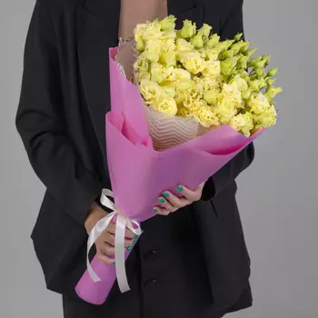 11 Кремовых Лизиантусов