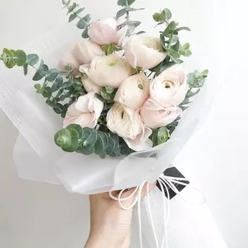 11 Нежных Ранункулюсов