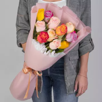 11 Роз Микс (60 см.)