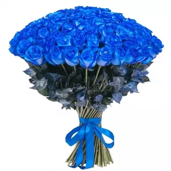 151 Синяя Роза (70 см.)