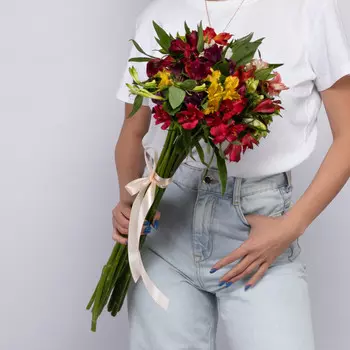 15 Альстромерий Микс