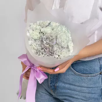 15 Голубых Гвоздик