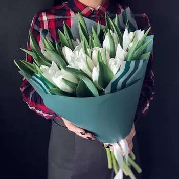 19 Белых Тюльпанов