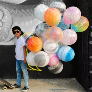 19 Воздушных Шаров "Цветные Леденцы"