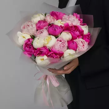 25 Пионов Микс