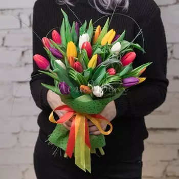25 Тюльпанов Микс
