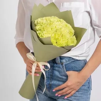 25 Зеленых Гвоздик