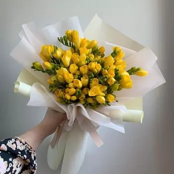 25 Жёлтых Фрезий