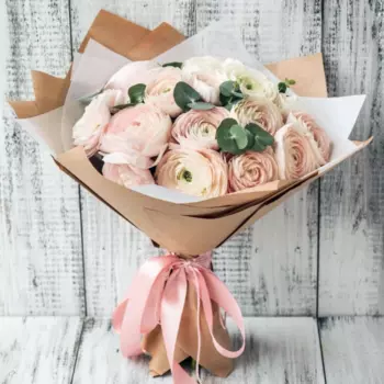 31 Нежно-Розовый Ранункулюс