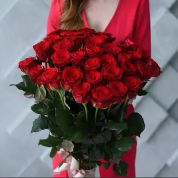 35 Красных Роз (70 см.)