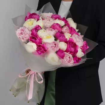 35 Пионов Микс