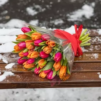 35 Тюльпанов Микс в пленке