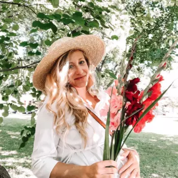 3 Разноцветных Гладиолуса