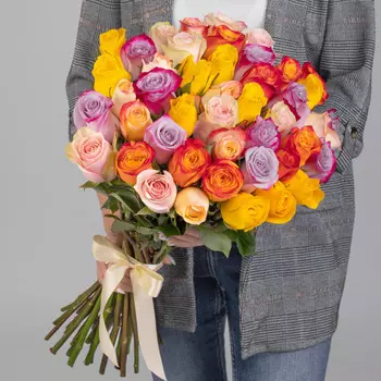 45 Роз Микс (50 см.)