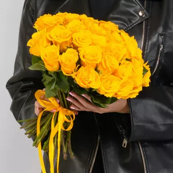 45 Желтых Роз (30-40 см.)