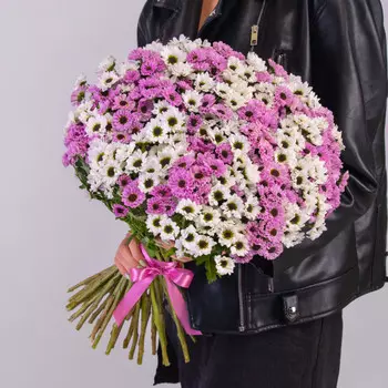 51 Белая и Розовая Сантини Инь-Янь