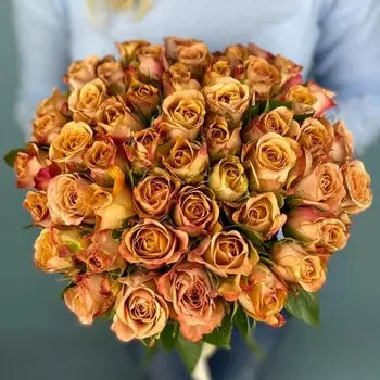 51 Коричневая Роза (40 см.)