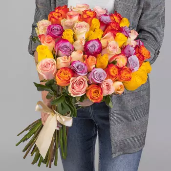 51 Роза Микс (50 см.)