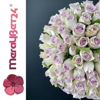 51 Сиреневая Роза (30-40 см.)