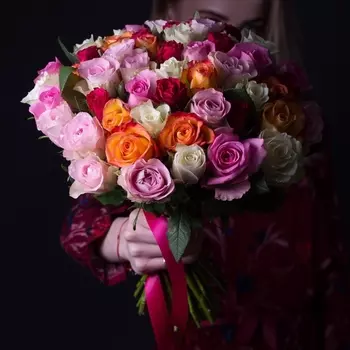 55 Роз Микс (30-40 см.)