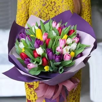 75 Тюльпанов Микс