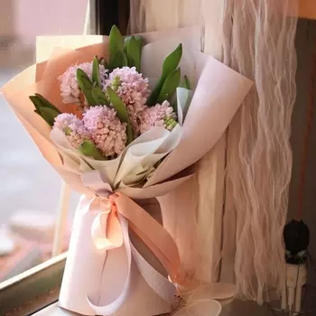 7 Розовых Гиацинтов