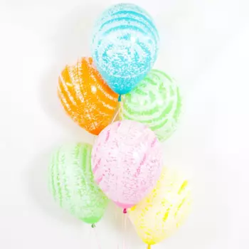7 Воздушных Шаров "Цветные Леденцы"