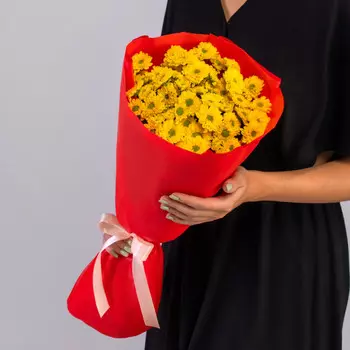 7 Желтых Сантини Ромашка