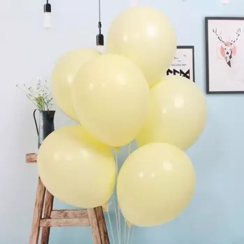 7 Желтых Воздушных Шаров
