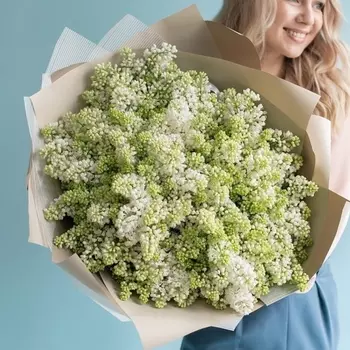 Букет Из 51 Белой Сирени