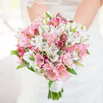 Букет Невесты Из Альстромерий