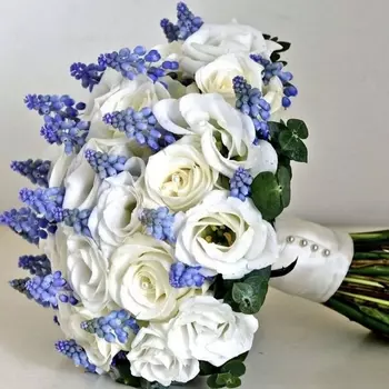 Букет Невесты "Голубоглазка"