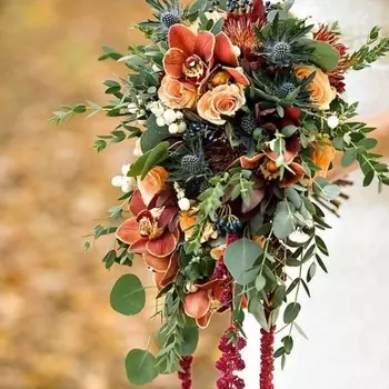 Букет Невесты "Капля"