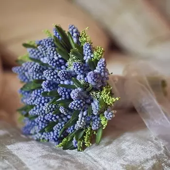 Букет Невесты "Нежный Мускари"