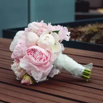 Букет Невесты "Пион"