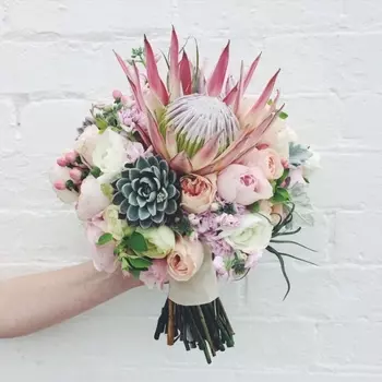 Букет Невесты "Протея"