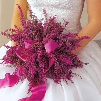 Букет Невесты "Яркая Астильба"