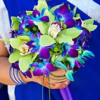 Букет Невесты с Орхидеями