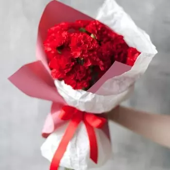 Букет "15 Красных Гвоздик"