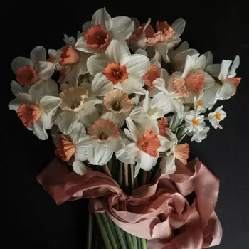 Букет "Белые Нарциссы"