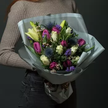 Букет "Голубая Дымка"