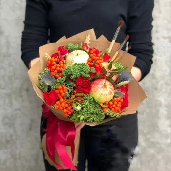 Букет "Кисти, Холст, Масло"