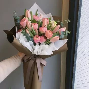 Букет "Коралловый Риф"