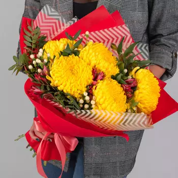 Букет "Красно-Желтый"