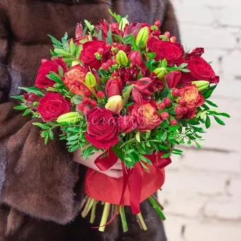 Букет "Красный"