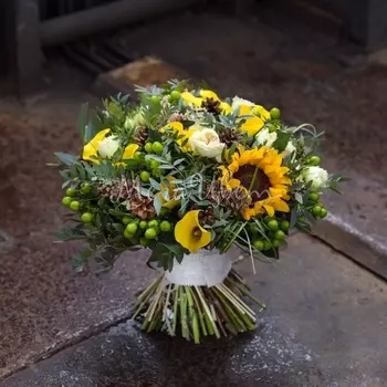 Букет "Малахитовый"