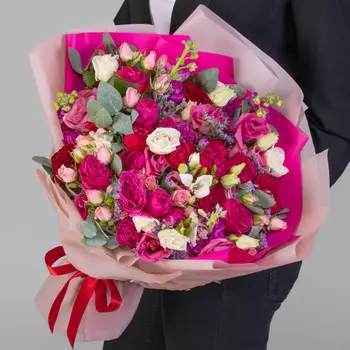 Букет "Малиновое Вино"